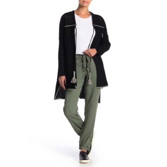 UGG Sweaters - UGG Riley Long Cardigan Sweater Size M/L Black/Grey